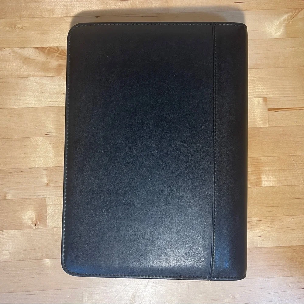 Franklin Covey 365 Monthly/Weekly Black Planner Organizer 2004-2005